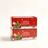 Nueva caja de hojalata navideña transfronteriza contenedor de regalo navideño papel de seda almacenamiento de artículos de primera necesidad mini regalo creativo para niños