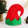 Gorro de Elfo Nuevo Campana de Navidad Esquina Nuevo Gorro de Navidad Gorro de Navidad Engrosado Gorro para Mascota Venta al por Mayor en stock