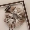Scrunchie Xadrez Azul Leite Retro Coreano Estilo Universitário Coque Acessório de Cabelo Elástico para Cabelo Faixa de Cabelo Elástico para Mulheres
