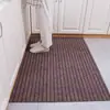 Felpudo de entrada para uso doméstico, tapete de piso para cocina, alfombra absorbente antideslizante para pasillo y baño