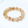 Pulsera de Cristal Amarillo Natural Ruishu Cristal Asai Citrino Suelto Amarillo Torre de Cristal Pulsera de Cristal Arcoíris