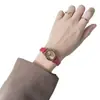 Reloj con Forma de Barril para Niñas, Sencillo y Elegante, Retro y Artístico, Adecuado para Estudiantes de Secundaria y Preparatoria, Reloj de Cuarzo con Diseño de Nicho Estilo Ins