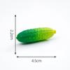 Calabaza Artificial Creativa Pimiento Verde Verdura Pequeña Comida Juguete DIY Decoración Bolsa Ciega Accesorios para Colgar Mini Escritorio Adornos Pequeños