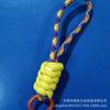 Cordón para Teléfono de Bloques de Color Estilo Corto Cuerda Trenzada Tejida de Color Dopamina Llavero Trenzado a Mano Protector de Pantalla para Teléfono Alfombrilla Antideslizante