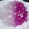 10mm Colorido Que Muda de Cor Imitação Olho de Gato Resina Pérola Contas UV para DIY Pulseira Colar Contas Soltas