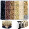 24 Grades Transfronteiriças Contas de Argila Argila Macia Contas Espaçadoras Pulseiras Infantis e para Meninas Kit de Acessórios para Fazer Joias DIY
