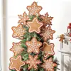 Decoración Popular Transfronteriza para Árbol de Navidad de Interior 12 Lollipops de Menta Rojos y Blancos Grandes y Lindos para la Punta del Árbol de Navidad