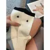 Calcetines Calientes de Celebridad de Internet 2025 para Mujer de Otoño e Invierno Calcetines de Moda Estrella Pequeña Pareja Ins Joker Calcetines de Celebridad de Internet
