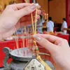 Llavero de Oro Shuibei de Shenzhen para Buenos Resultados de Examen, Pequeño Regalo para el Éxito en el Examen, Examen de Servicio Público, Examen de Carrera, Bendición de Wenchang