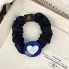 Corea del Sur Ins Súper Hada Organza Pedrería Amor Perla Anillo para el Cabello de Intestino Delgado Bolas para Cola de Caballo Alta Cuerda para el Cabello Accesorios para el Cabello para Mujeres