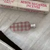 Pinza para el Cabello a Cuadros de Color Dulce Estilo Coreano, Sin Costuras, para Mujeres, Pinza Lateral Versátil de Verano para Uso Diario y Lavado de Cara