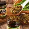 Wang Er Li Huevo encurtido y Salsa de Chile 200g Salsa de Huevo encurtido de Chile Verde y Chile para Arroz, Fideos y Platos Mixtos