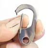 Venta Directa de Fábrica Acero Inoxidable Forma de Pico de Ganso Impermeable y a Prueba de Óxido Llavero Sencillo Joyería Ferretería Colgante Gancho de Resorte Hebilla