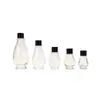Botella gotero transparente de calabaza única 10ml 20ml 30ml 50ml 100ml Botella dispensadora de loción Botella transparente para aceites esenciales