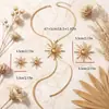 Conjunto Creativo y Único de Anillo Largo en Forma de Y, Aretes y Collar de Girasol, Best-Seller Transfronterizo Europeo y Americano en Amazon