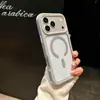 Funda tres en uno con tacto de piel apta para iPhone 18 Pro Max, funda de teléfono anticaídas en las cuatro esquinas, cubierta protectora magnética de alta transparencia para Apple 17