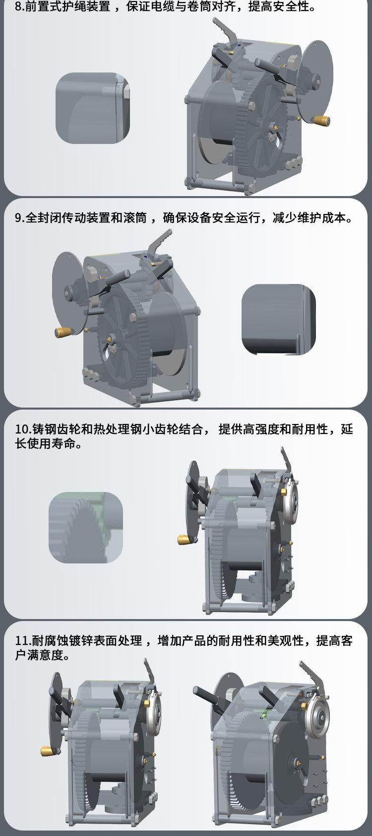 重型手动卷扬机