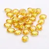Fábrica de Wuzhou Hecho a Medida Forma de Pera Forma de Huevo Zircón de Doble Corte Redondo Forma Especial Zircón de Doble Corte Fabricante Hecho a Medida
