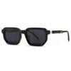 Estilo Pin Ins Europeo y Americano Nuevo para Hombre Tendencia Calle Encanto Moderno Retro Gafas de Sol Polarizadas para Mujer 10074