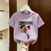 Roupas de Verão Infantis Meninos Roupas de Verão Frescas e Estilosas Camiseta de Manga Curta 100% Algodão Moda 2026 Nova Marca Tendência para Crianças Maiores