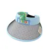 Sombrero de protección solar para bebés y niños, de verano, anti-UV, de ala ancha, para niños y niñas, para actividades al aire libre
