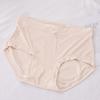 Ropa interior de seda de hielo para mujer, pantalones de verano finos de cintura media, suaves y cómodos, calzoncillos frescos para la cadera para mujer.