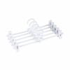 A2592 Colgador de Pantalones Giratorio Multifuncional para el Hogar Telescópico de Plástico Pinza para Pantalones Antideslizante Colgador de Ropa Familiar Pinza para Pantalones