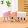 Botella de Pegamento Rellenable de 5 ml para Pintura de Retoques, Botella Pequeña de Vidrio, Botella de Esmalte de Uñas de 10 ml con Pincel, Capacidad Pequeña