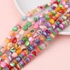 Cuentas de concha irregulares de colores, cuentas sueltas, material para pulseras de cuentas hechas a mano, material para adornos de collares