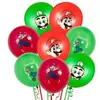 Globos de Látex de 12 Pulgadas Transfronterizos: Spider-Man, Pokemon, Patrulla Canina, Mario, Marvel, Varios Globos de Dibujos Animados