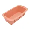 Molde de Silicona para Pastel Rectangular Grande Molde para Hielo Bandeja de Silicona para Hornear Moldes para Pastel Molde para Pan Tostado Suministros para Hornear