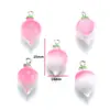 Accesorios de resina de verduras de comida de simulación DIY Llavero creativo Colgante Tocado Pasador Pendientes Colgante W384