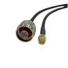 Cable coaxial de RF para antena de alambre multifilar de 5 mm RG58 N-J/ RP-SMA-J 50 ohmios