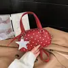 2026 Bolso Pequeño Versátil Nuevo de Lunares con Decoración de Estrella, Bolso Cruzado para Compras Diarias, Bolso Dulce para Citas