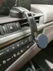 Soporte Magnético para Teléfono Móvil de Coche Camión Consola Central Panel de Instrumentos Navegación Ventosa Pegajosa Curva Hacia Abajo Colgante Ventosa