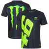 Camiseta de manga corta transpirable de secado rápido con cuello redondo, de venta popular, para motocicleta de montaña todoterreno, ropa para carreras al aire libre y ciclismo para exportación