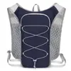Mochila con bolsa de agua de 5L, diseñada para trail running, transpirable y resistente al agua, estilo chaleco, adecuada para actividades al aire libre, ciclismo y almacenamiento de agua