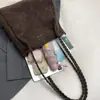 Bolso Tote Esmerilado Estilo Coreano 2025 Invierno Nueva Moda Bolso de Hombro Versátil Estilo Perezoso Bolso de Mano de Gran Capacidad para Mujeres