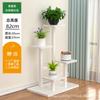 Suporte de Flores de Ferro com Rodas, Novo Estilo Removível para Casa, Sala de Estar, Varanda, Suporte de Vasos de Flores de Chão, Suporte de Armazenamento de Flores de Múltiplas Camadas