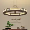 Nuevo candelabro todo de cobre estilo chino, luz estética de sala de estar estilo Dinastía Song, candelabro de esmalte de alta gama estilo chino para vestíbulos de villas y comedores