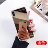 Adequado para Capa de Celular iPhone Xsmax 7Plus Espelho Galvanizado Tpu Capa de Celular Xr/Xs Espelho Tpu Capa Macia