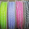 Cuerda Multicolor DIY Cinturón Trenzado Decoración de Caja Cinta de Dos Colores Escote de Ropa Tapeta Encaje de Colores Accesorios