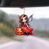 Bolsa de Acrílico com Pingente de Chaveiro Caveira de Cowboy Ocidental Transfronteiriça Etiqueta para Retrovisor de Carro Halloween