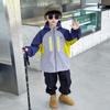 Chaqueta Cortavientos para Niños Otoño 2026 Nueva Tendencia Fresca Moda Infantil Top Ropa a Prueba de Viento de Otoño para Niños