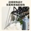 Wow-wow Estante de Almacenamiento Cosmético de Esquina sin Taladro Montado en Pared Estante de Almacenamiento Triangular para Baño y Tocador del Hogar