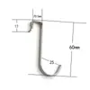 Ganchos de Acero Inoxidable para Puertas de Cocina y Baño, Ganchos para Gabinetes, Ganchos de Almacenamiento para Dormitorios, Estantes Colgantes Multifuncionales
