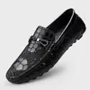 Mocasines de Piel de Vaca de Primera Capa de Alta Gama para Hombre, Nuevo Estilo Verano 2026, Mocasines Casuales para Hombre, Suela Suave de Cuero Genuino
