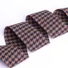 Nova Fita Xadrez Houndstooth Colorida Macia Dupla Face Laço de Cabelo DIY Laço Feito à Mão Acessórios de Cabelo Flor para Sapatos Topo de Chapéu Gravata Borboleta
