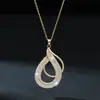 Pendientes de Moissanita Calados con Forma de Gota de Agua Exagerados Diseño Europeo y Americano Largos Pendientes de Diamante de Plata de Ley S925 Pendientes
