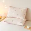 Juego de dos fundas de almohada acolchadas impermeables, nuevo estilo 2026, funda de almohada resistente al aceite para dormitorios, funda interior para núcleo de almohada individual